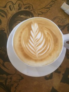 Coffee from Hacienda San Pedro at Abracadabra